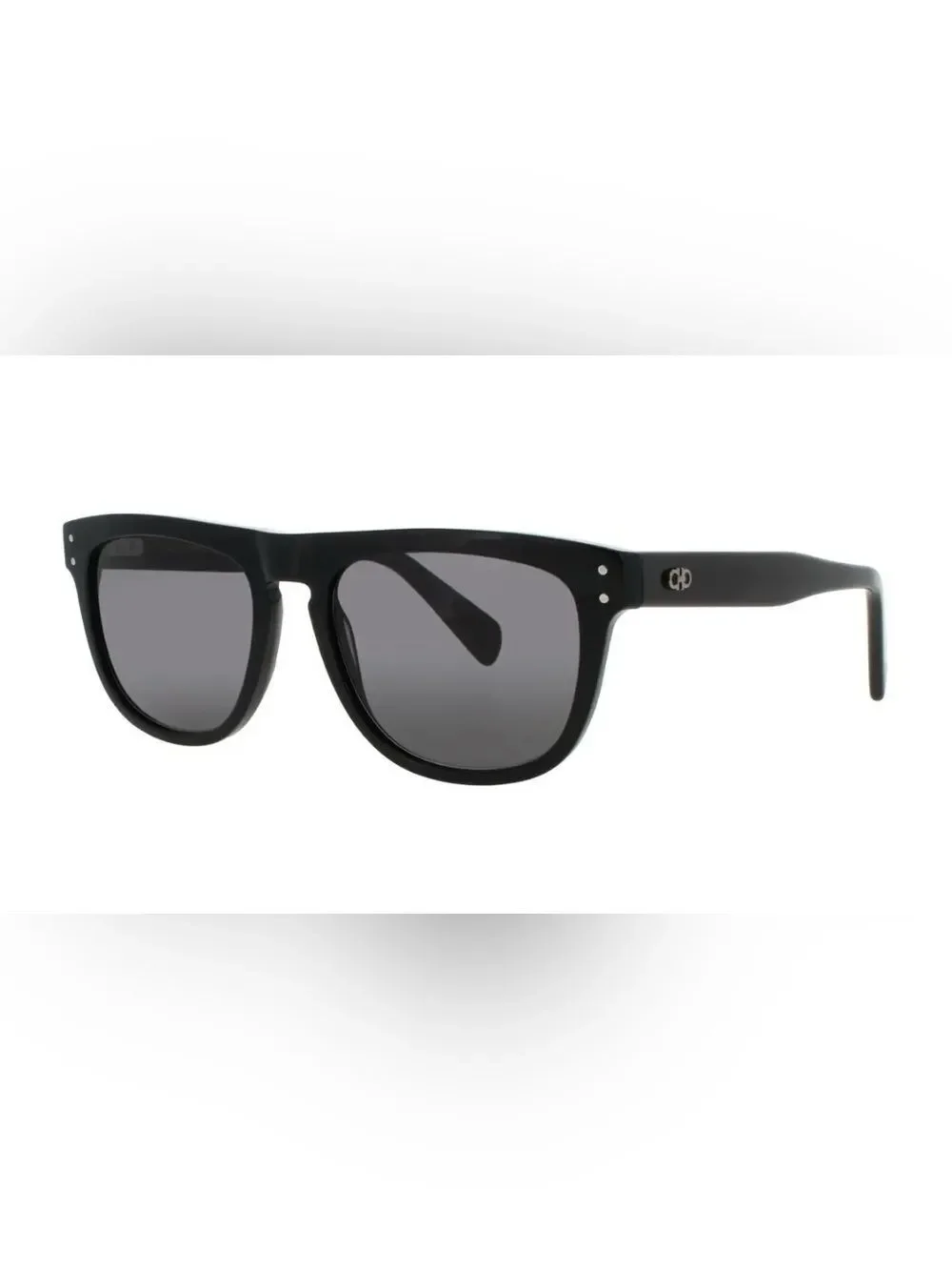 Salvatore Ferragamo Black Men's Sunglasses with Red Box